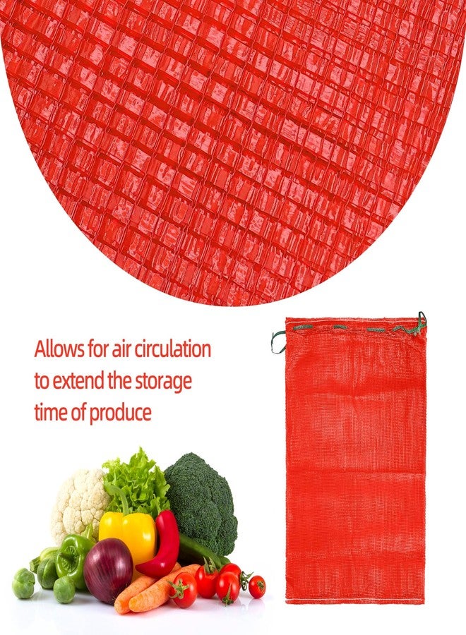UCandy 10 Pcs 24"x35" Large Onion Bag Mesh Produce Bags, 60+ Lbs Reusable Breathable Vegetable Storage Bags With Drawstring For Potato Onion Citrus Garden Produce Vegetable Storage - Image 3